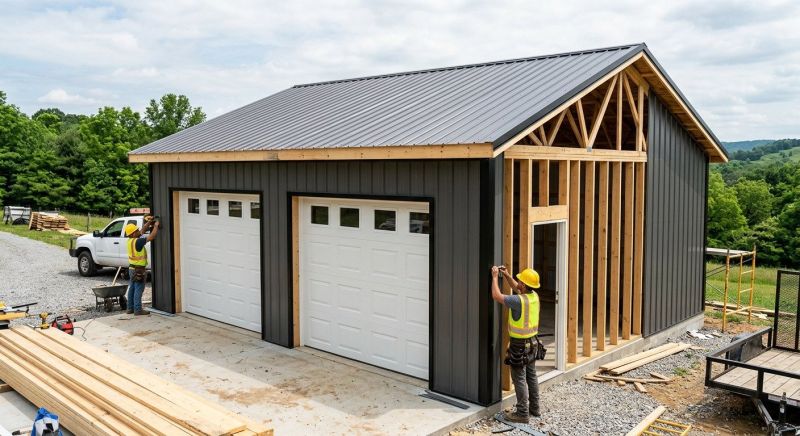 Attached Garage Construction in Las Vegas, NV