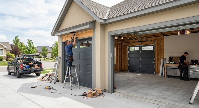 Three Car Garage Installation in Houston, TX